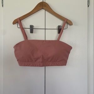 Dusty Pink Sports Bra